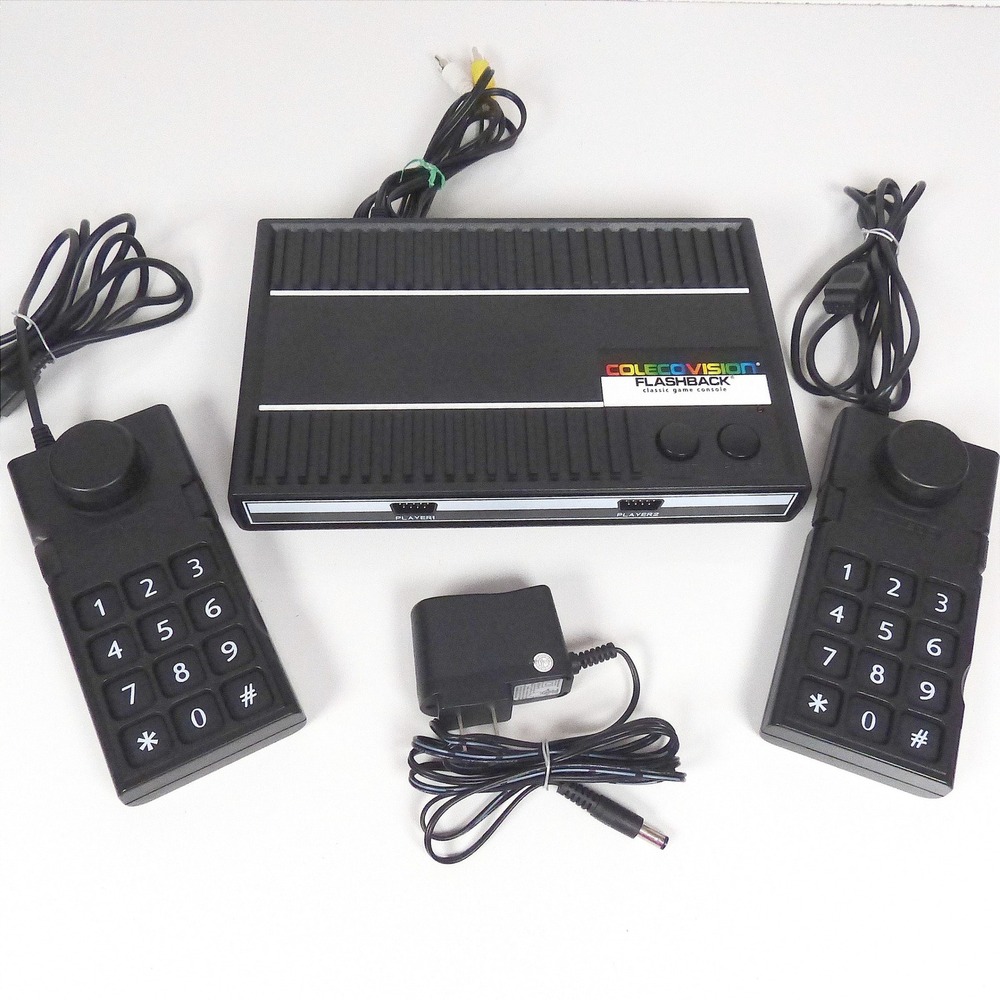 ColecoVision Flashback Classic Game Console 60 Games 2 Controllers Power 2014